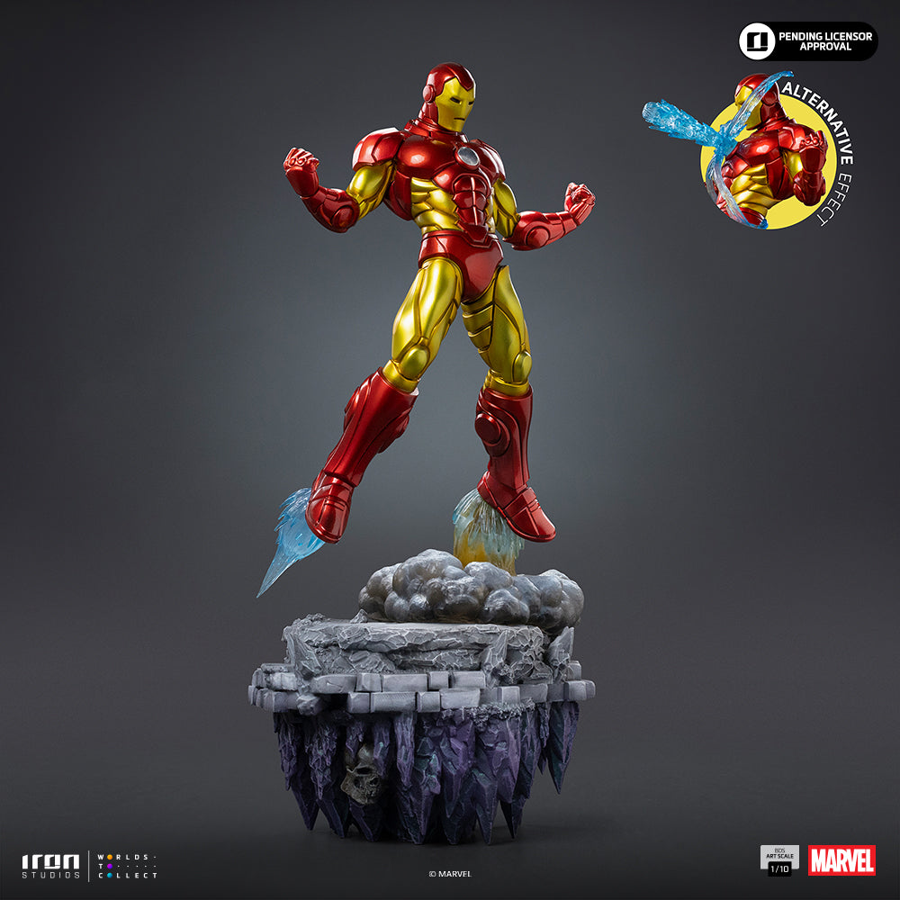 Pré-commande - Iron Man Deluxe - Infinity Gauntlet Diorama - BDS Art Scale 1/10 - Iron Studios