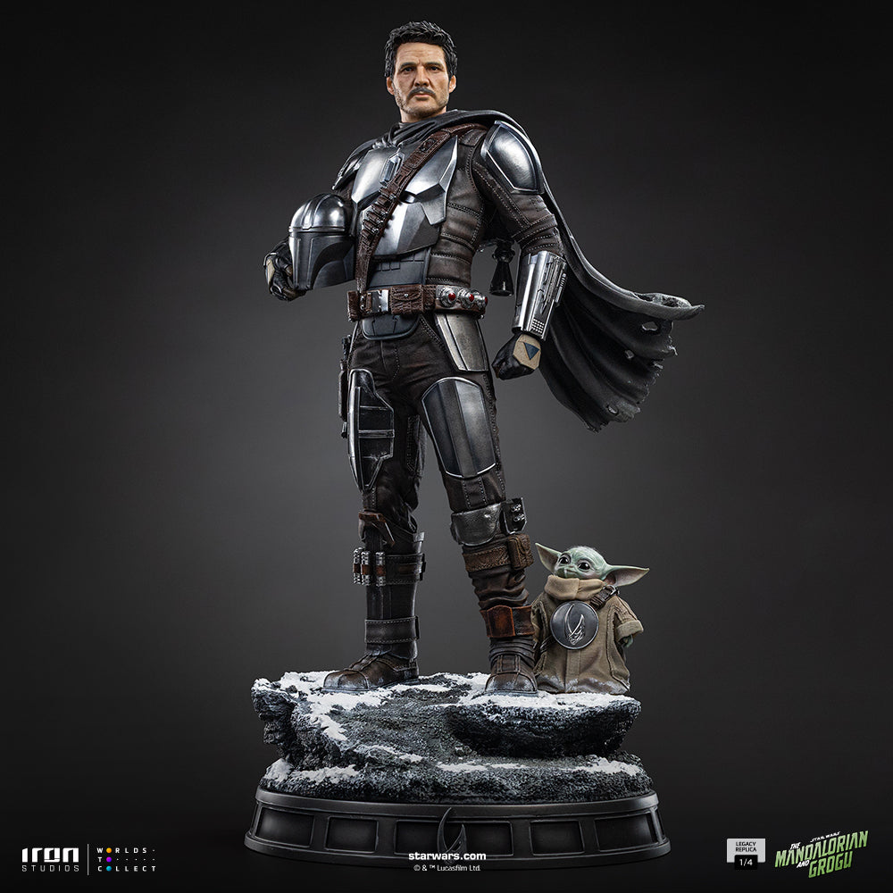 Pré-commande - Statue The Mandalorian and Grogu - The Mandalorian Movie - Legacy Replica 1/4