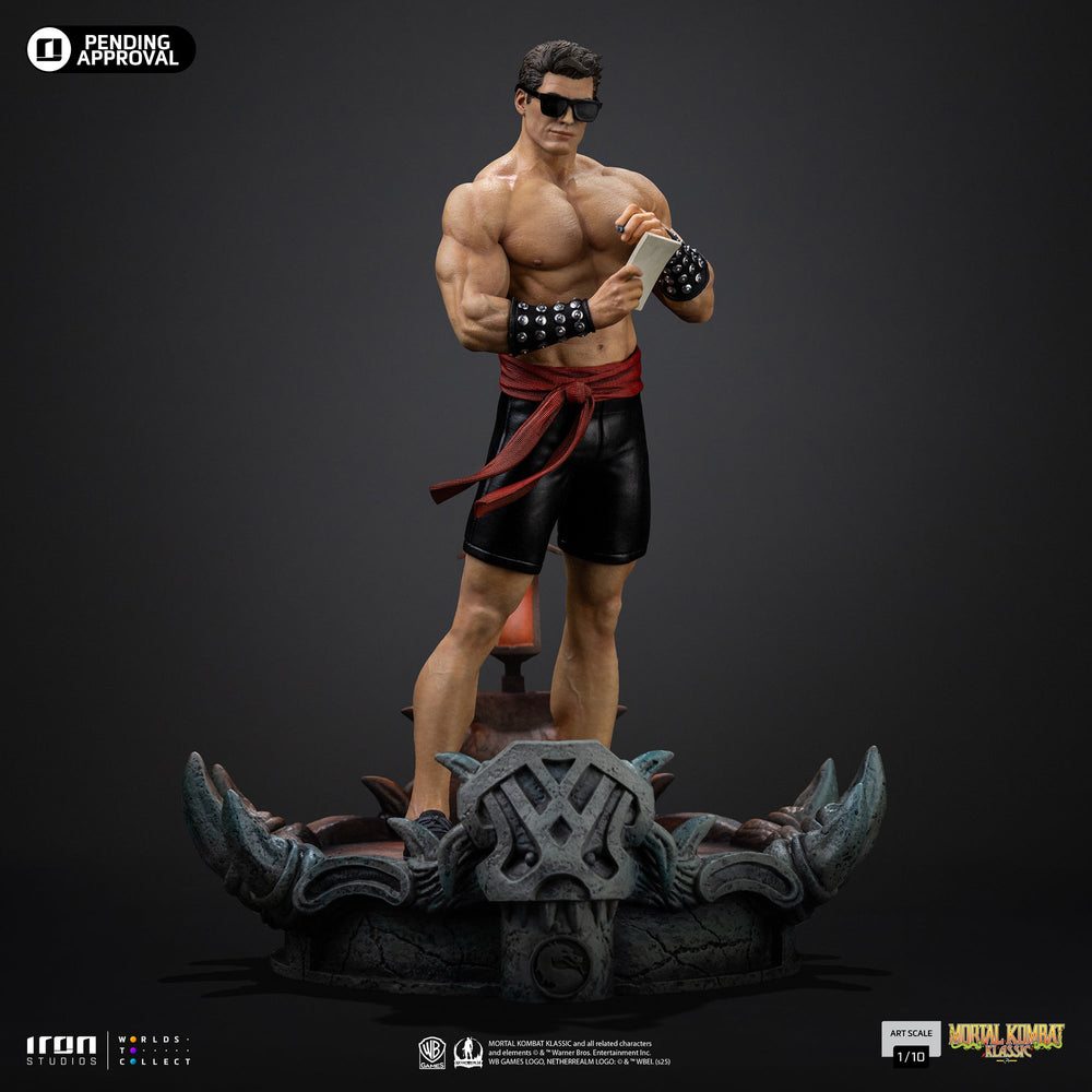 Pré-commande - Statue Johnny Cage - Mortal Kombat - Art Scale 1/10 - Iron Studios
