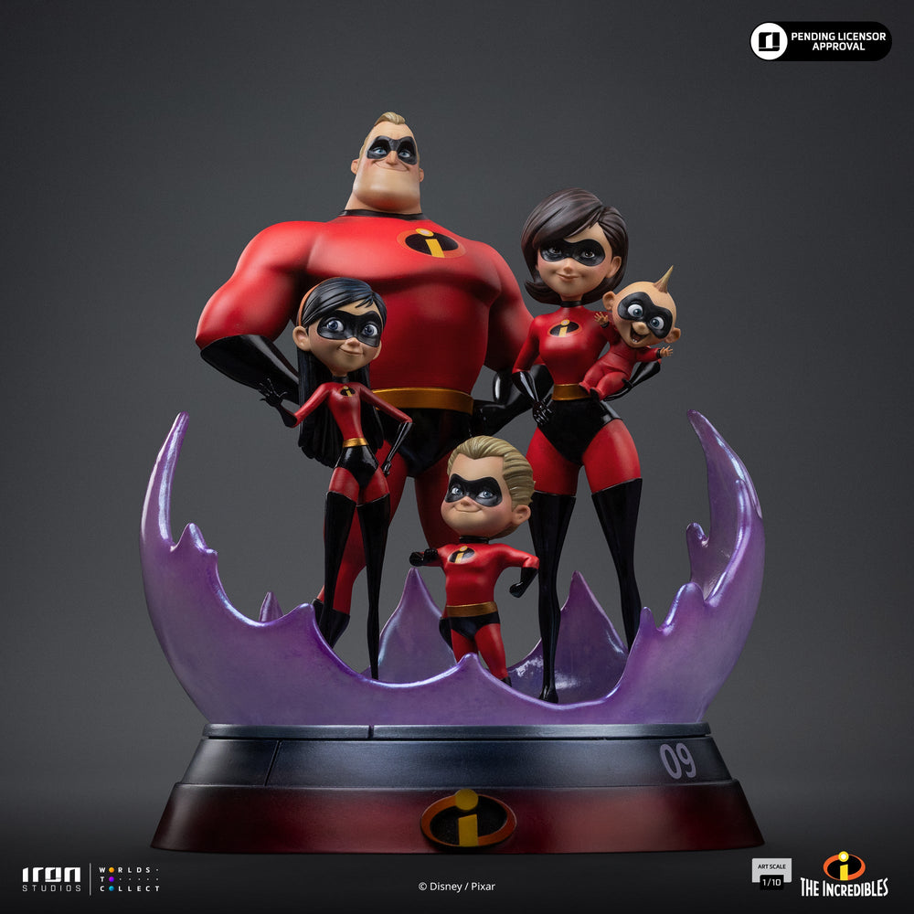 Pré-commande - Statue The Incredibles Diorama - The Incredibles - Art Scale 1/10 - Iron Studios