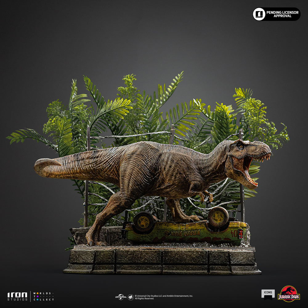 Pré-commande - T-Rex Breakout Set A - Jurassic Park - Icons - Iron Studios
