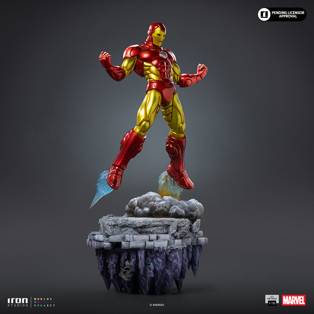 Pré-commande - Iron Man Deluxe - Infinity Gauntlet Diorama - BDS Art Scale 1/10 - Iron Studios