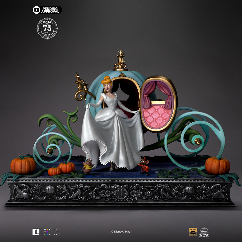 Pré-commande - Statue Cinderella Deluxe (75th Year Anniversary Version) - Disney Classics - Art Scale 1/10 - Iron Studios