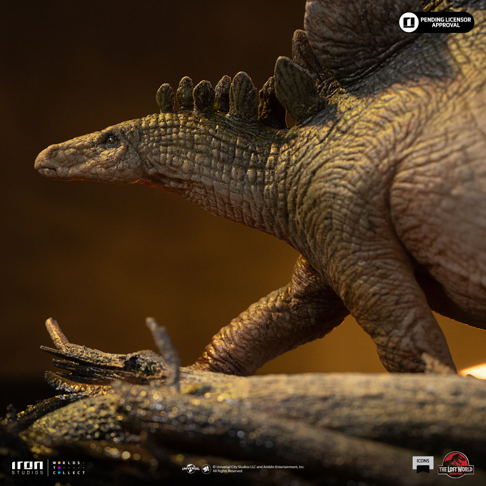 Pré-commande - Statue Stegossaurus - The Lost World - Icons - Iron Studios