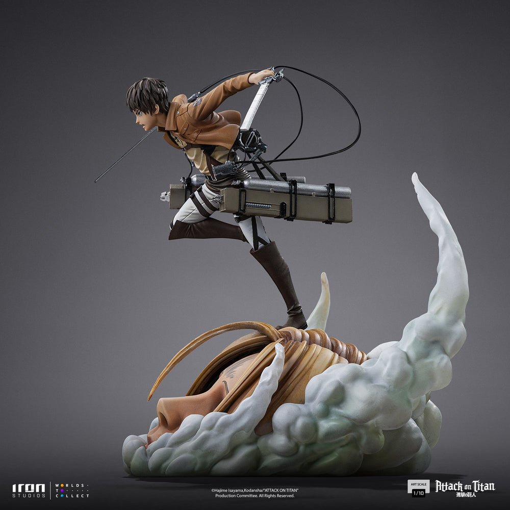 Pré-commande - Statue Eren Yeager - Attack on Titan - Art Scale 1/10 - Iron Studios
