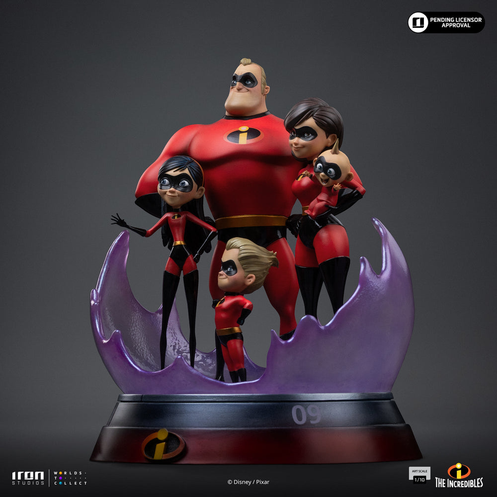 Pré-commande - Statue The Incredibles Diorama - The Incredibles - Art Scale 1/10 - Iron Studios