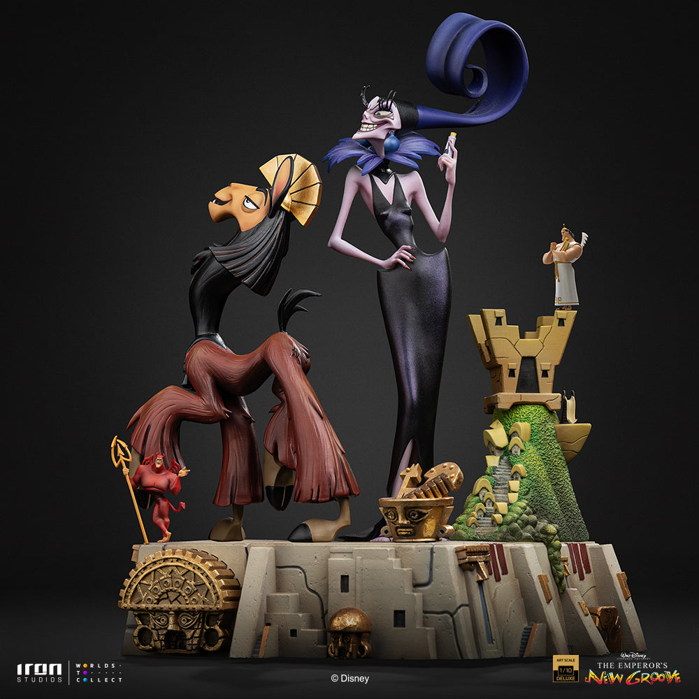 Pré-commande - Statue Kuzko and Yzma - The Emperor's New Groove - Deluxe Art Scale 1/10 - Iron Studios
