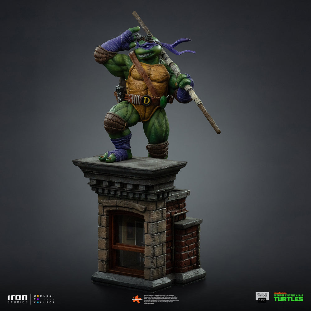 Pré-commande - Statue Donatello Unleashed - Teenage Mutant Ninja Turtles - Art Scale 1/10 - Iron Studios