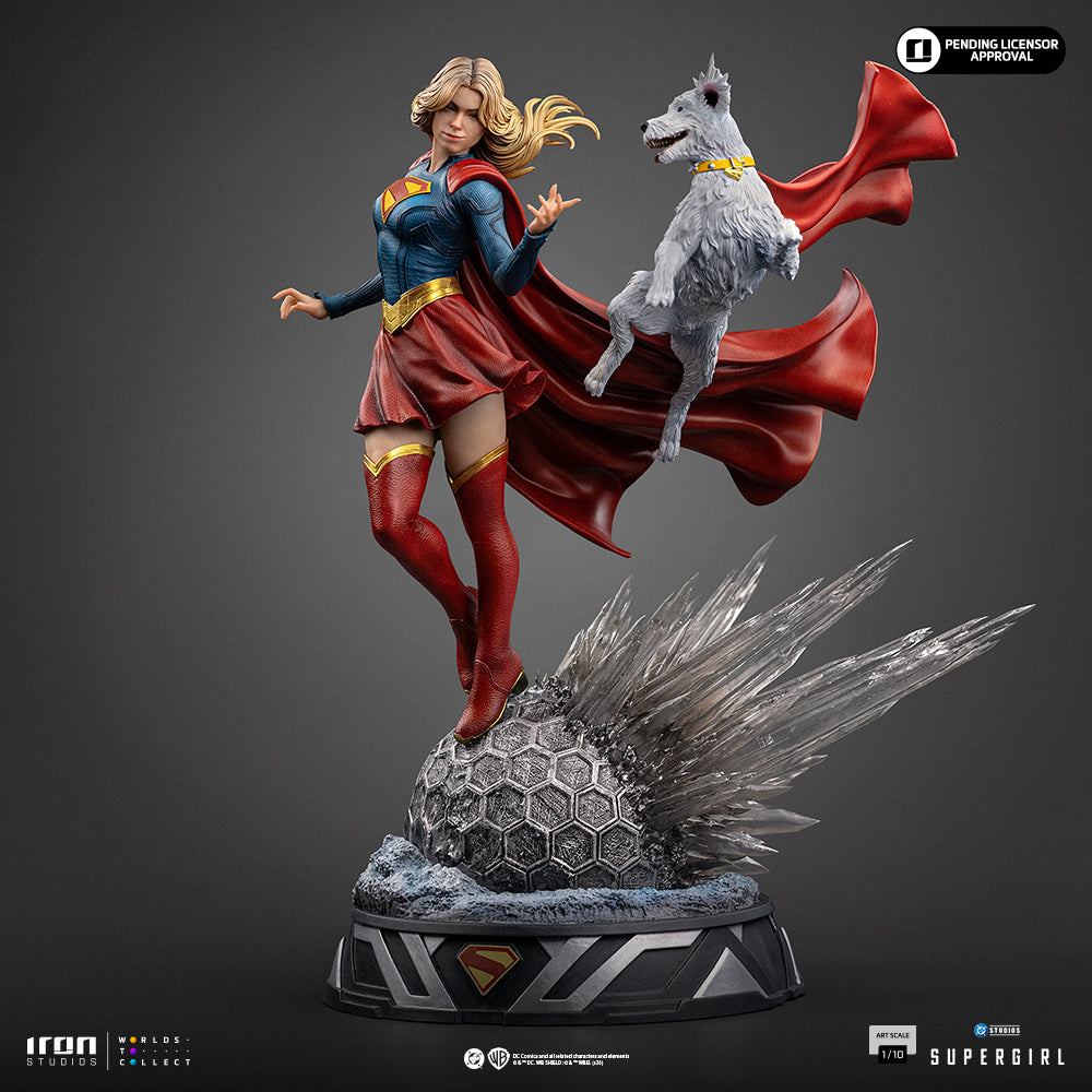 Pré-commande - Supergirl & Krypto - Supergirl Movie - Art Scale 1/10