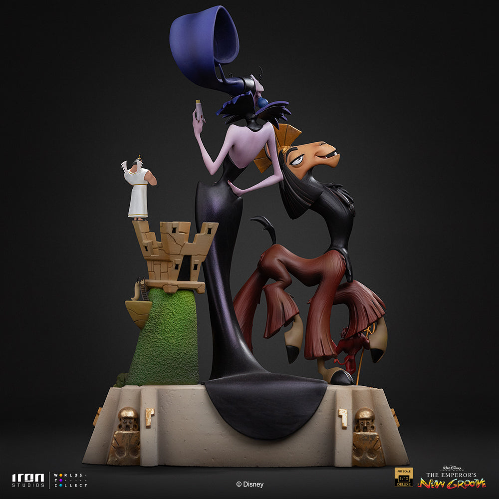 Pré-commande - Statue Kuzko and Yzma - The Emperor's New Groove - Deluxe Art Scale 1/10 - Iron Studios