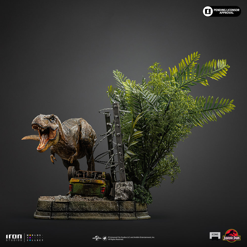 Pré-commande - T-Rex Breakout Set A - Jurassic Park - Icons - Iron Studios