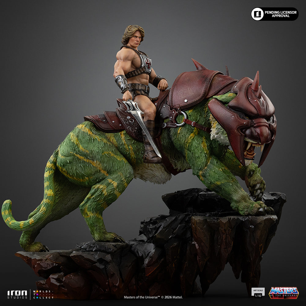 Pré-commande - Statue He-Man and Battle Cat - Masters of the Universe Movie - Deluxe Art Scale 1/10 - Iron Studios