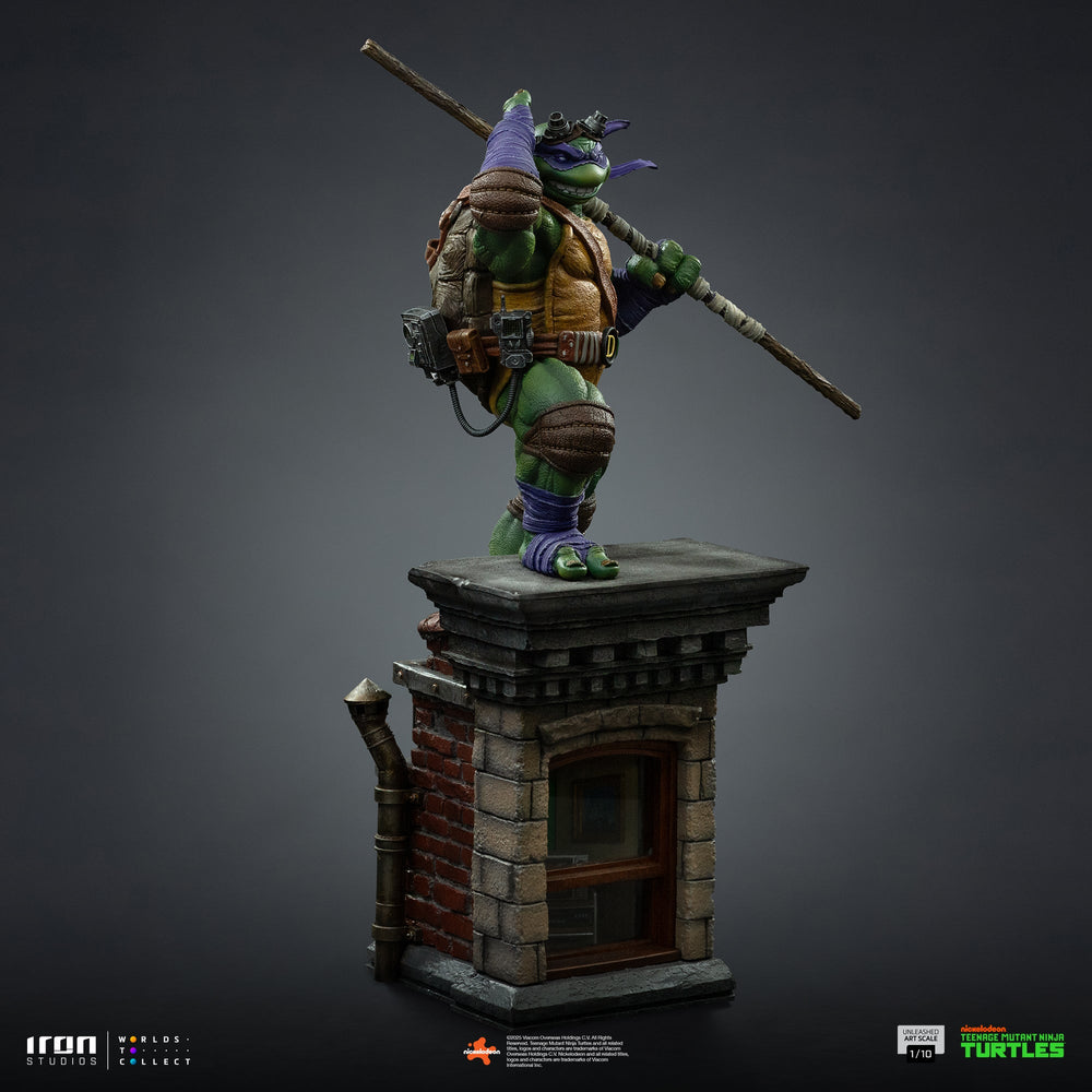 Pré-commande - Statue Donatello Unleashed - Teenage Mutant Ninja Turtles - Art Scale 1/10 - Iron Studios