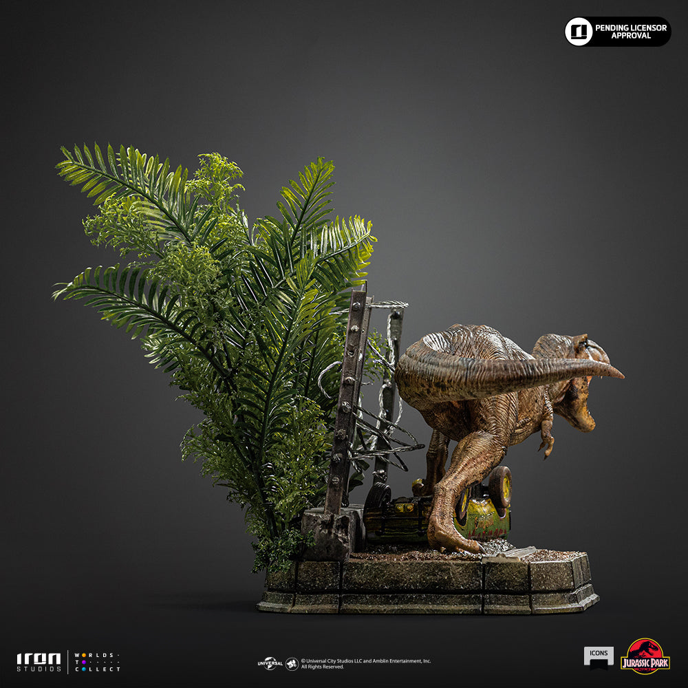 Pré-commande - T-Rex Breakout Set A - Jurassic Park - Icons - Iron Studios