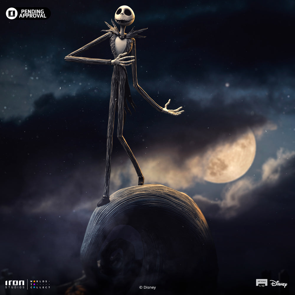 Pré-commande - Statue Jack Skellington - Nightmare Before Christmas - Art Scale 1/10 - Iron Studios
