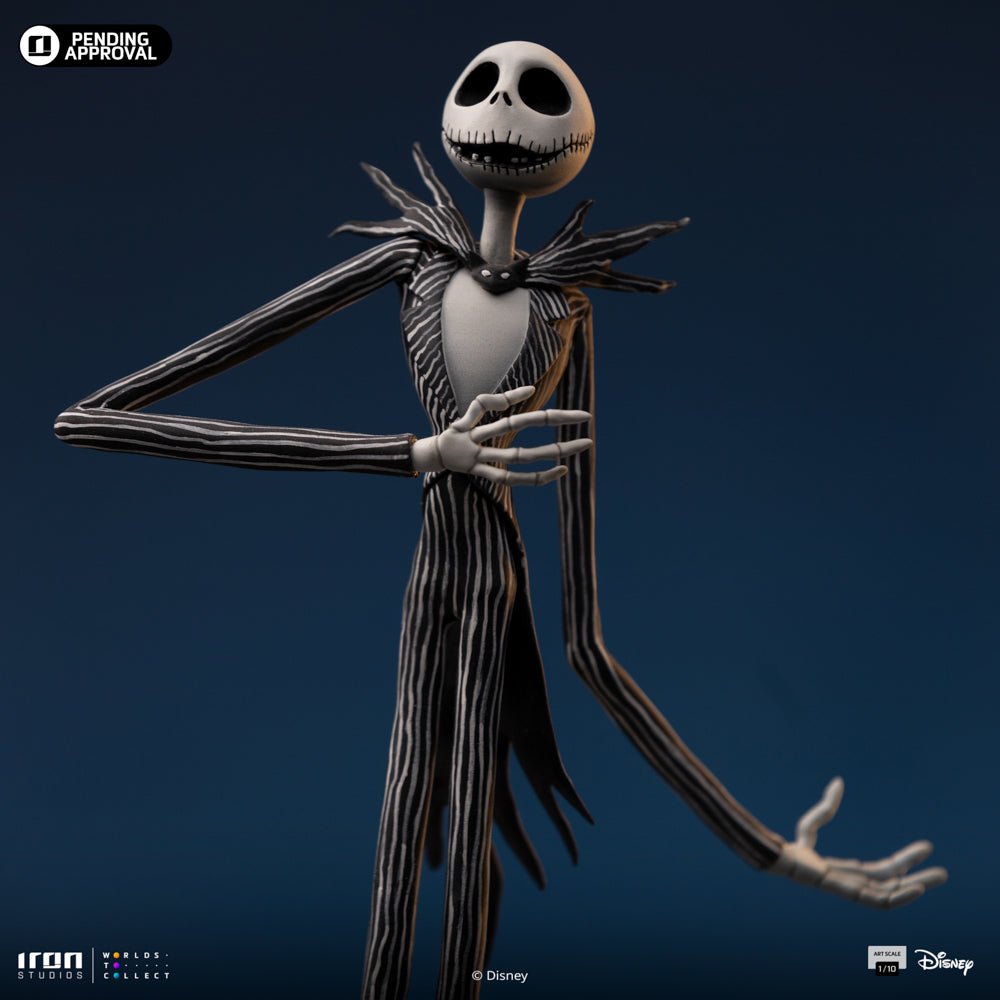 Pré-commande - Statue Jack Skellington - Nightmare Before Christmas - Art Scale 1/10 - Iron Studios