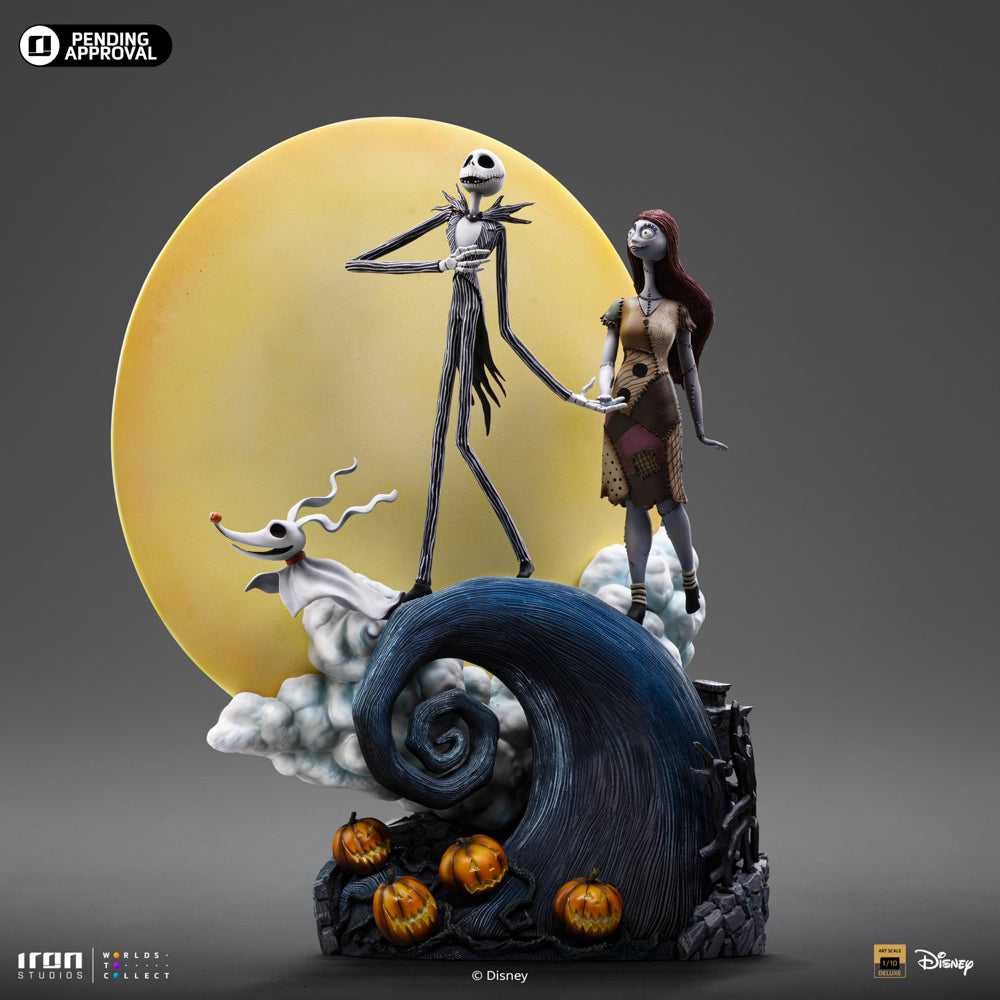Pré-commande - Statue Jack and Sally - Nightmare Before Christmas - Deluxe Art Scale 1/10 - Iron Studios