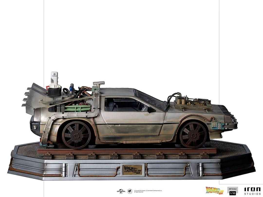 Statue Delorean - Back to the Future III - Art Scale 1/10 - Iron Studios