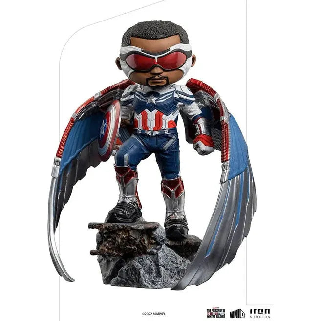 Statue Captain America Sam Wilson - The Falcon and the Winter Soldier - Minico - Iron Studios