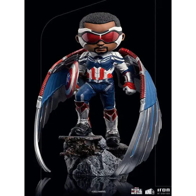 Statue Captain America Sam Wilson - The Falcon and the Winter Soldier - Minico - Iron Studios
