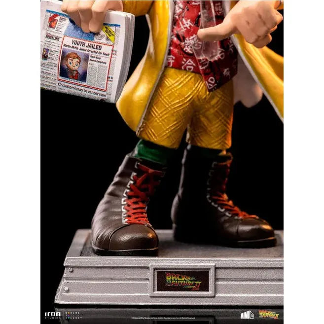 Statue Doc Brown - Back to the Future - Minico - Iron Studios