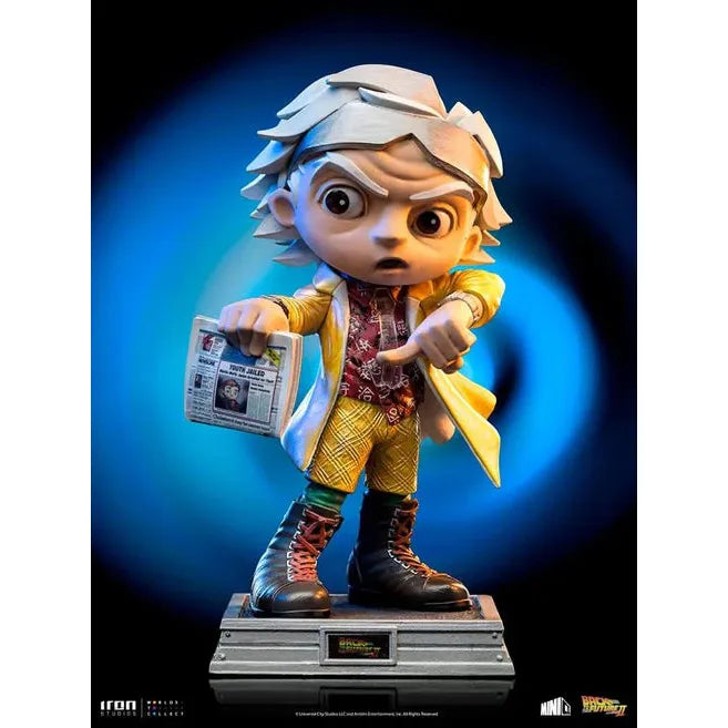 Statue Doc Brown - Back to the Future - Minico - Iron Studios
