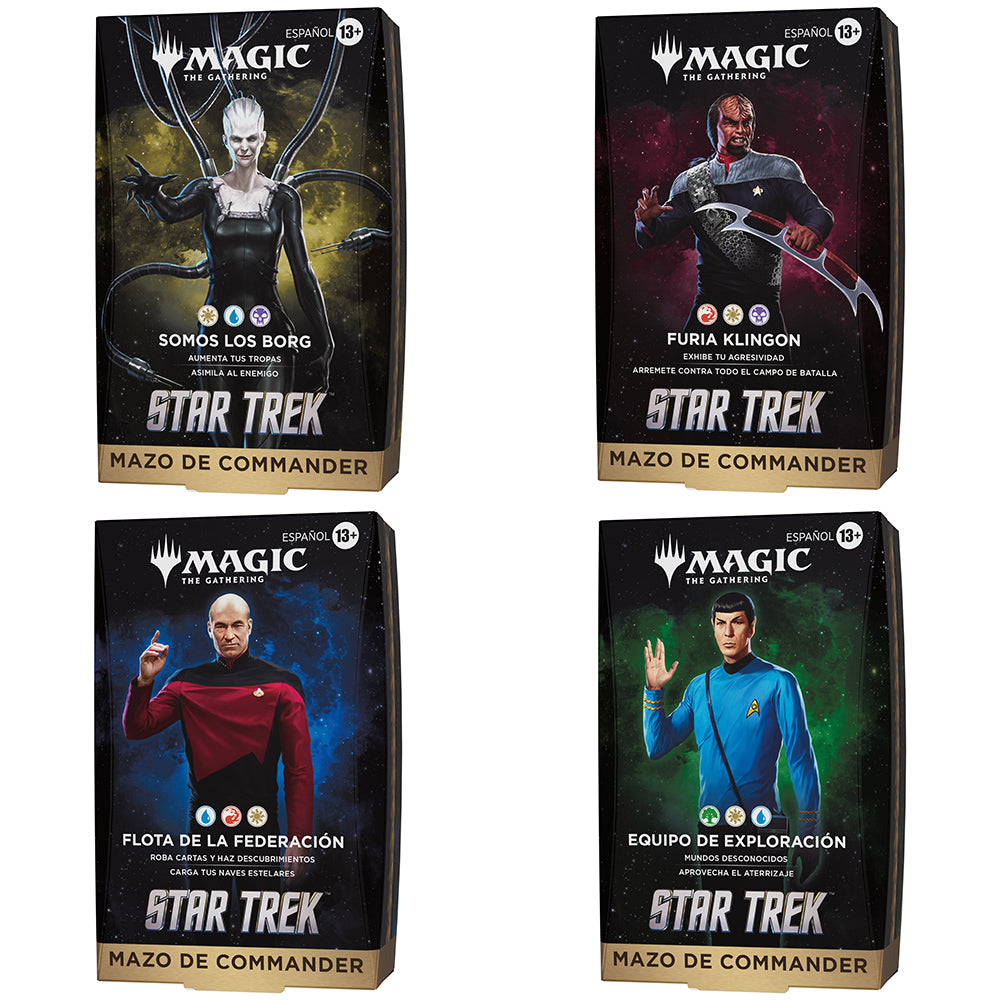 Précommande - Magic: The Gathering | Star Trek Commander Deckset - SP