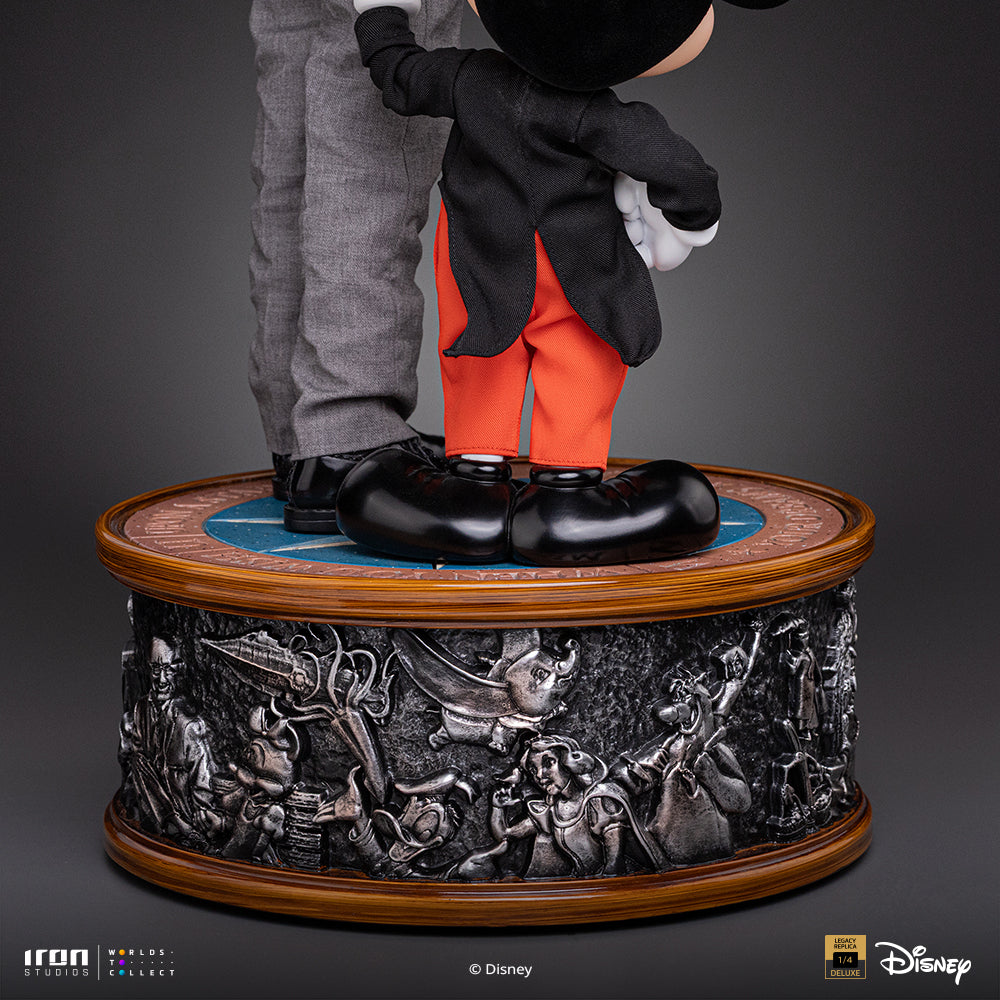 Pré-commande - Statue Walt Disney & Mickey Mouse - Disney Classics - Legacy Replica 1/4