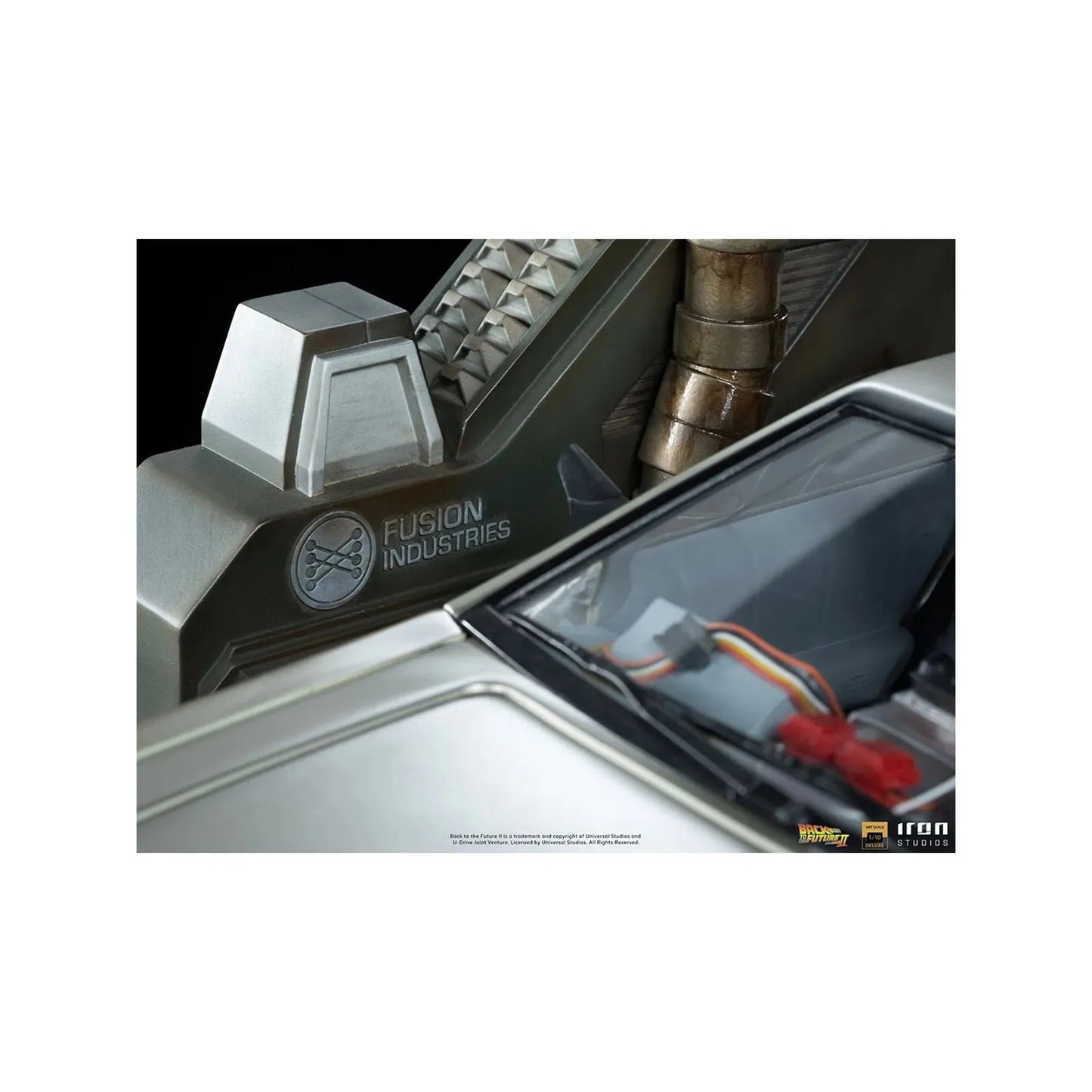 Delorean Full Set Deluxe - Back to the Future II - Art Scale 1/10 - Iron Studios