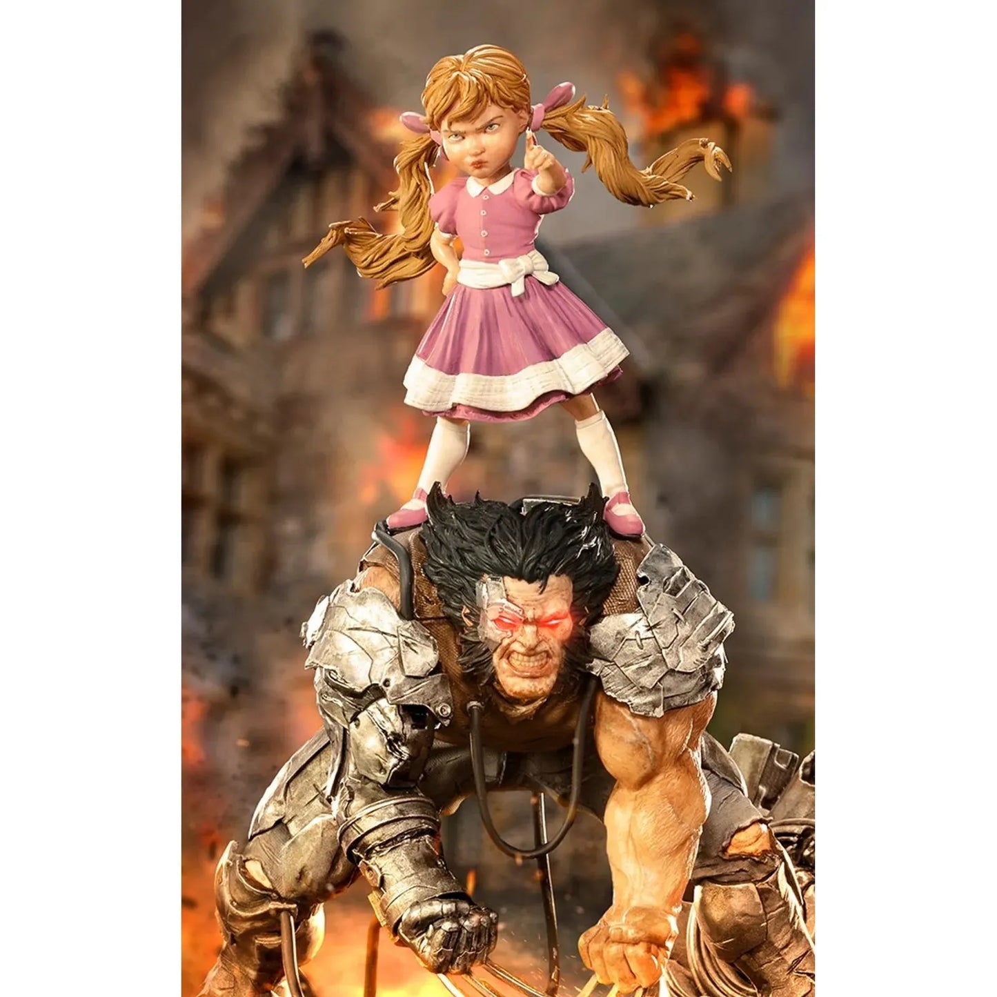 Statue Albert and Elsie-Dee - X-Men - BDS Art Scale 1/10 - Iron Studios