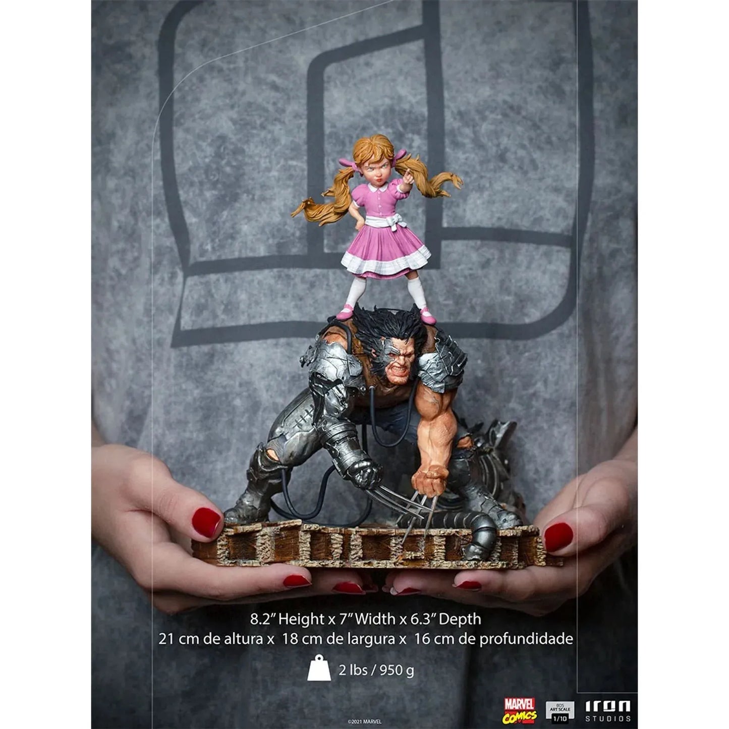 Statue Albert and Elsie-Dee - X-Men - BDS Art Scale 1/10 - Iron Studios