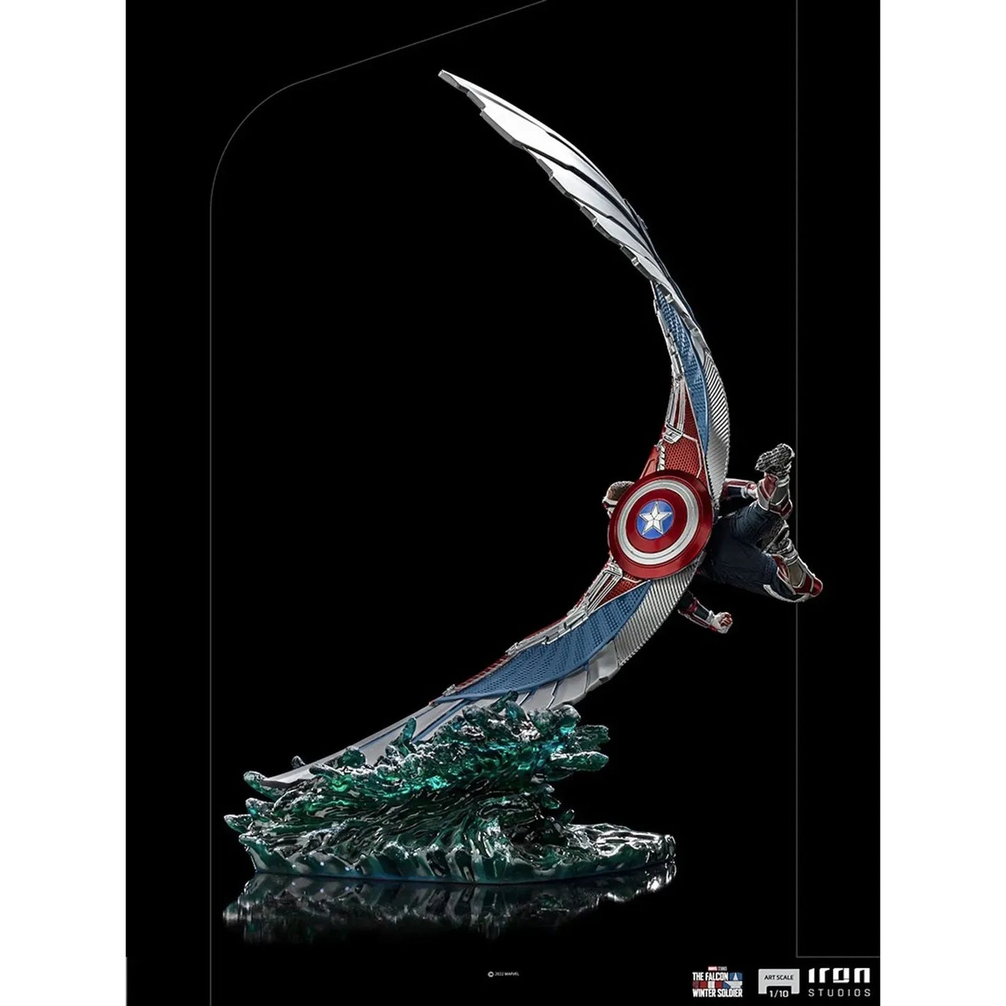 Captain America Sam Wilson - The Falcon and the Winter Soldier - BDS Art Scale 1/10 - Iron Studios