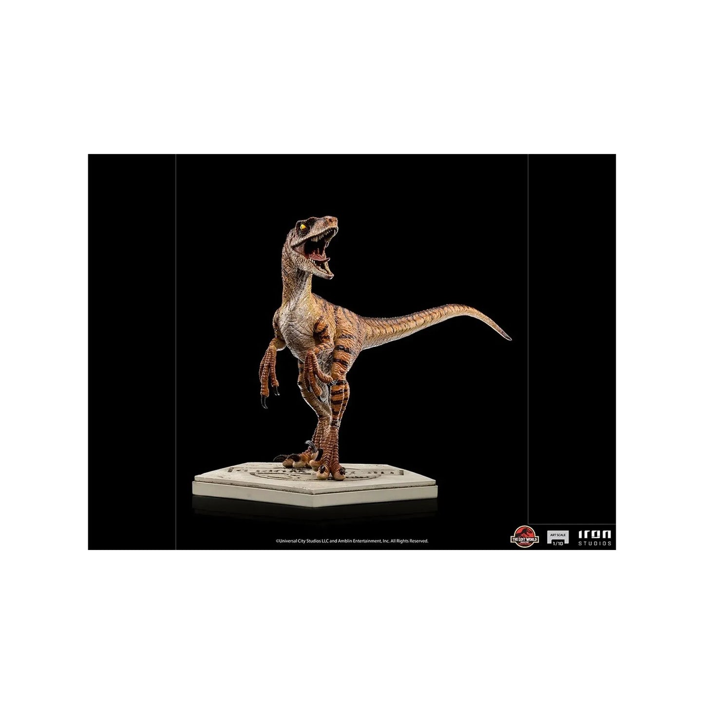 Statue Velociraptor - Jurassic World Lost World - Art Scale 1/10 - Iron Studios