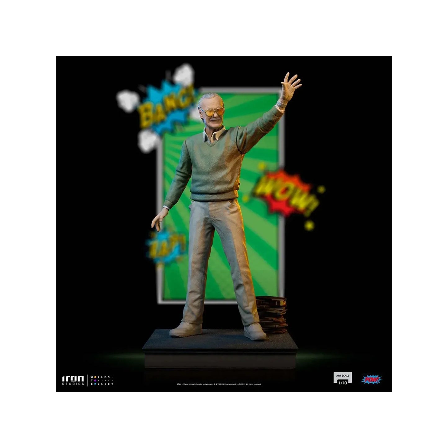 Statue Stan Lee Legendary Years - Pow - Art Scale 1/10 - Iron Studios