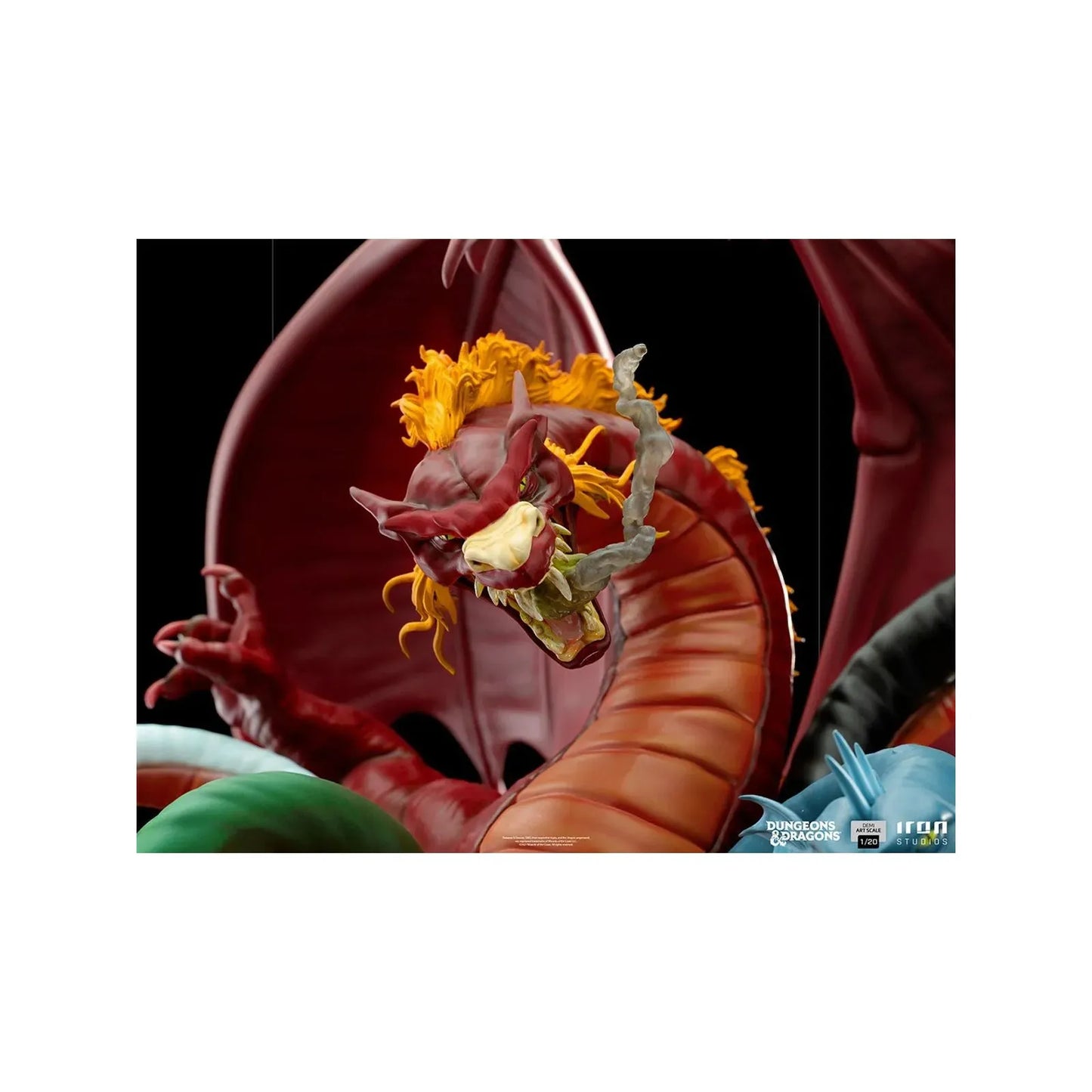 Statue Tiamat Battle - Dungeons And Dragons - Demi Art 1/20 - Iron Studios