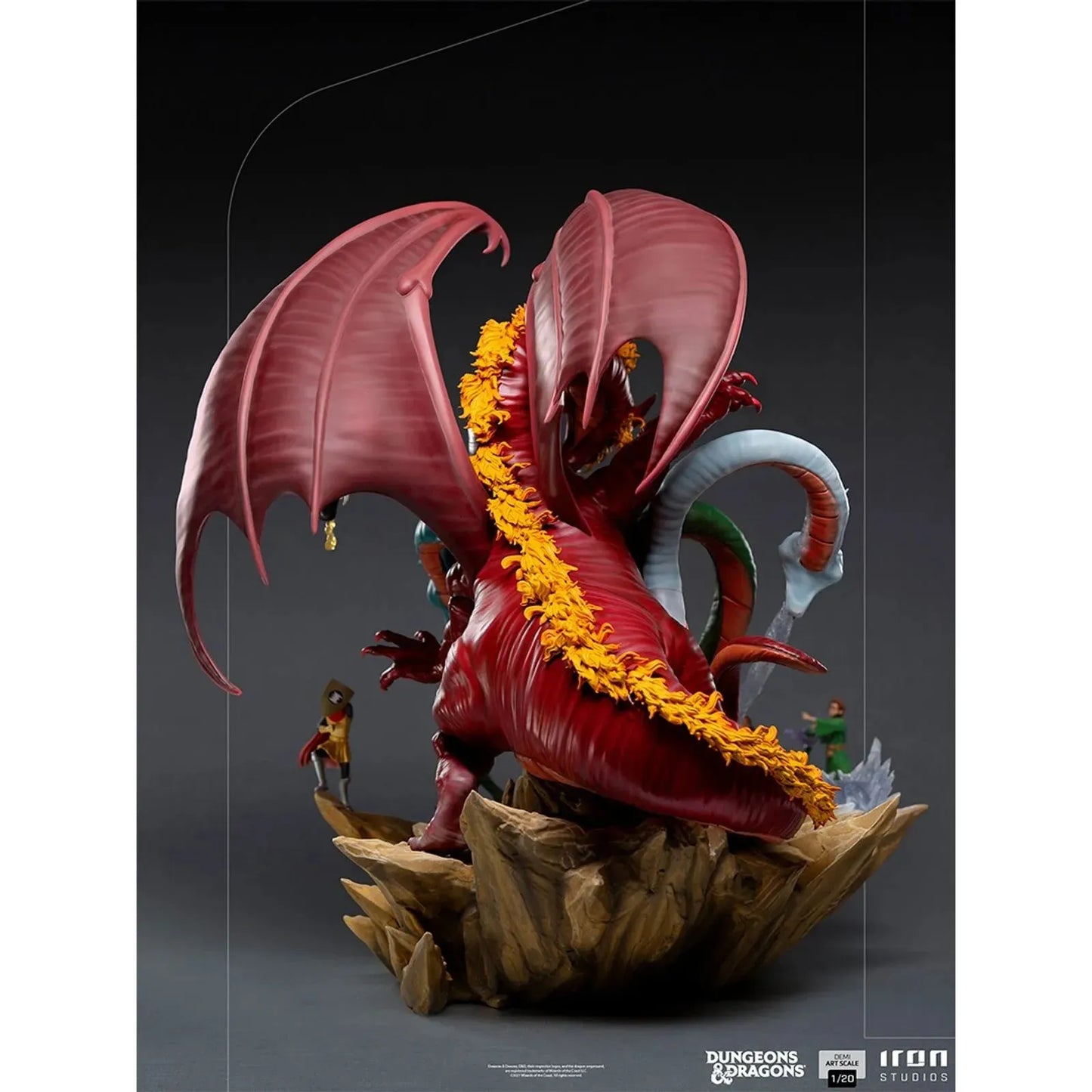 Statue Tiamat Battle - Dungeons And Dragons - Demi Art 1/20 - Iron Studios