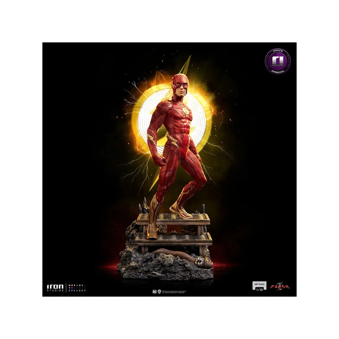Statue Flash - The Flash Movie - Art Scale 1/10 - Iron Studios
