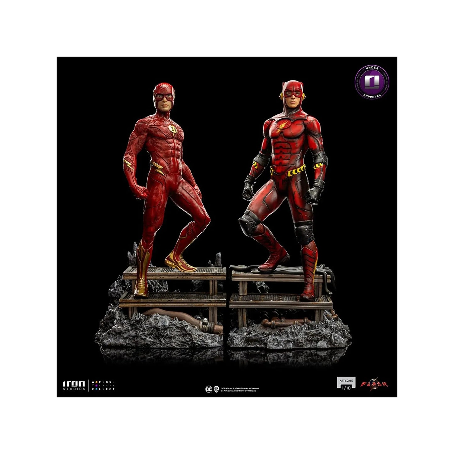 Statue Flash - The Flash Movie - Art Scale 1/10 - Iron Studios
