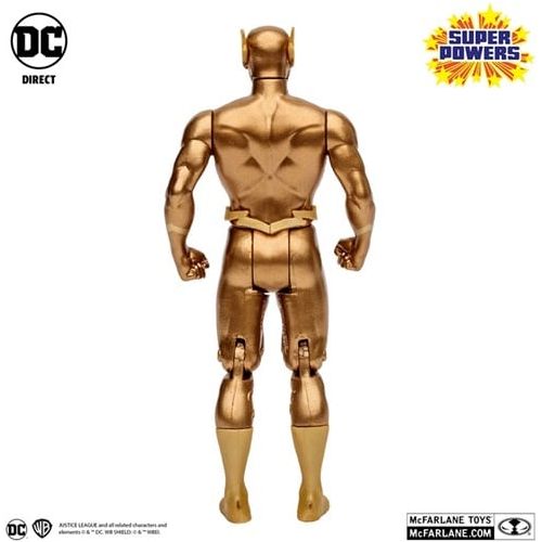 McFarlane DC Super Powers The Flash (Gold) 4
