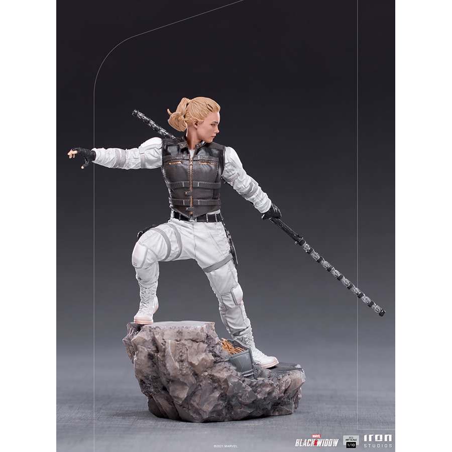 Black widow yelena 1/10 art statue