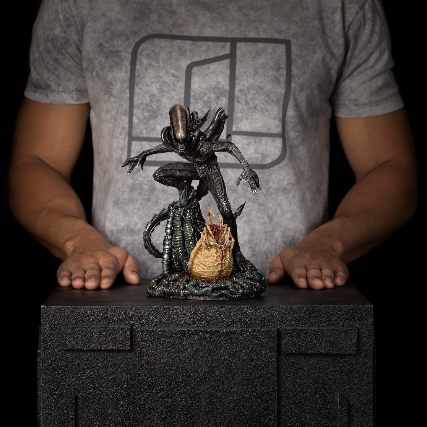 Alien Big Chap art scale 1/10