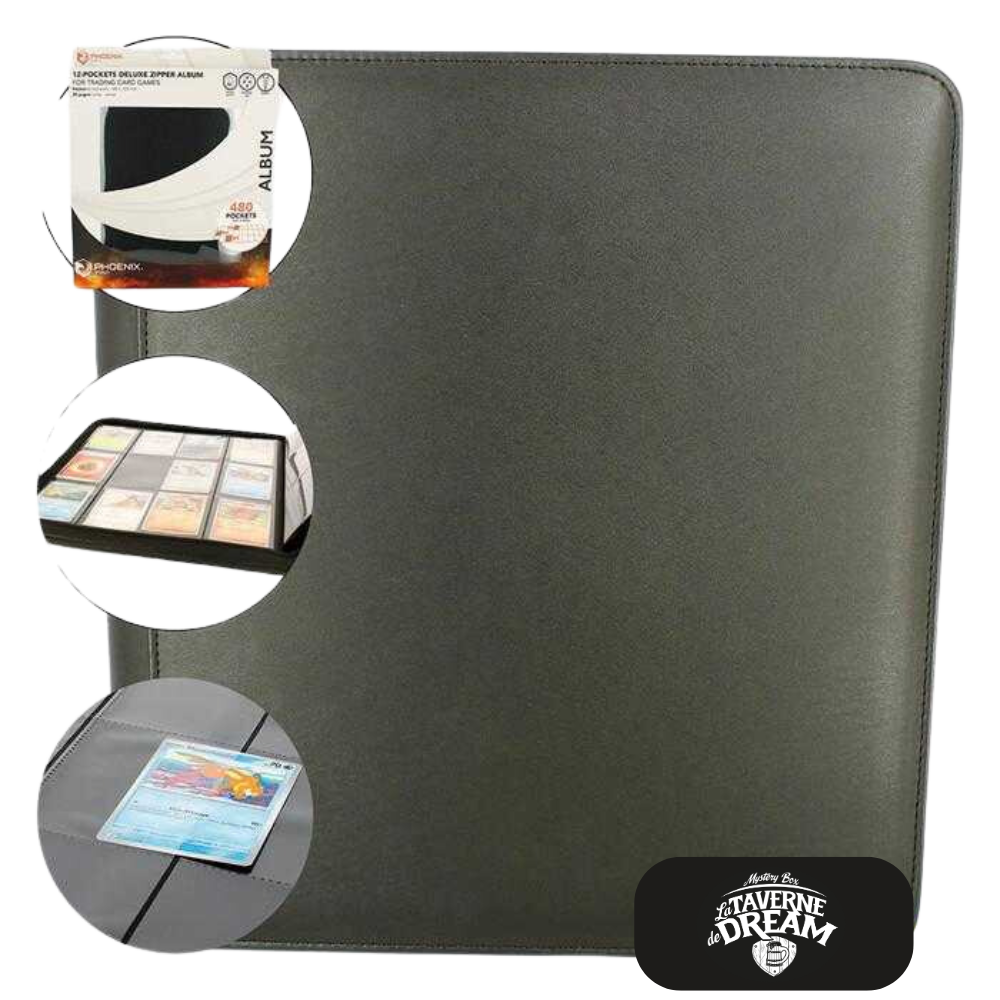 Classeur Maxi Deluxe 12 cases - 480 cartes
