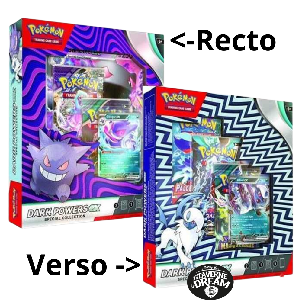 Coffret Pokémon Puissances Obscures ex - Français