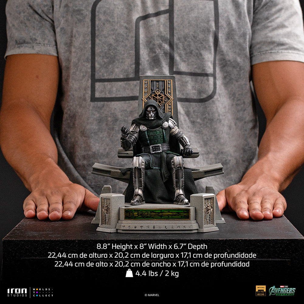 Statue Doctor Doom on Throne - Avengers: Doomsday - Art Scale 1/10 - Iron Studios