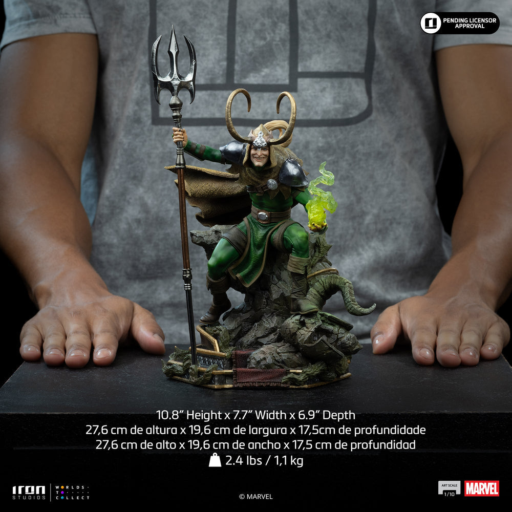 Pré-commande - Statue Loki Laufeyson - Marvel Comics - Art Scale 1/10 - Iron Studios