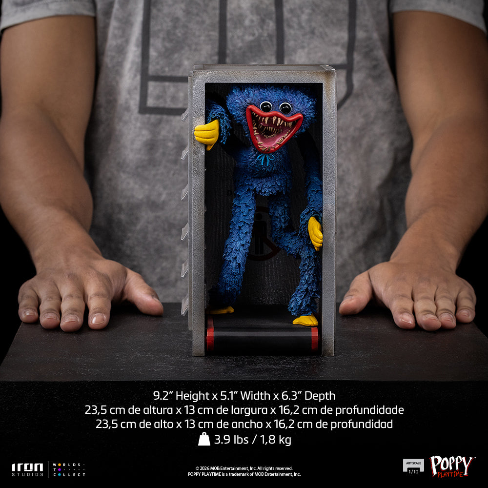 Pré-commande - Statue Huggy Wuggy - Poppy Playtime - Art Scale 1/10 - Iron Studios