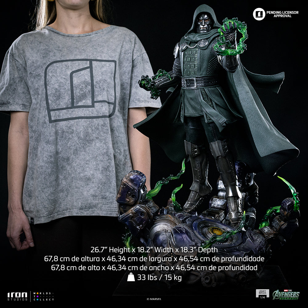 Pré-commande - Statue Doctor Doom - Avengers: Doomsday - Legacy Replica 1/4 - Iron Studios