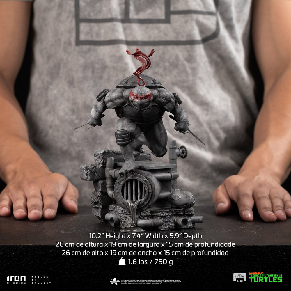 Raphael (Black and White Variant) - Teenage Mutant Ninja Turtles - BDS Art Scale 1/10 - Iron Studios