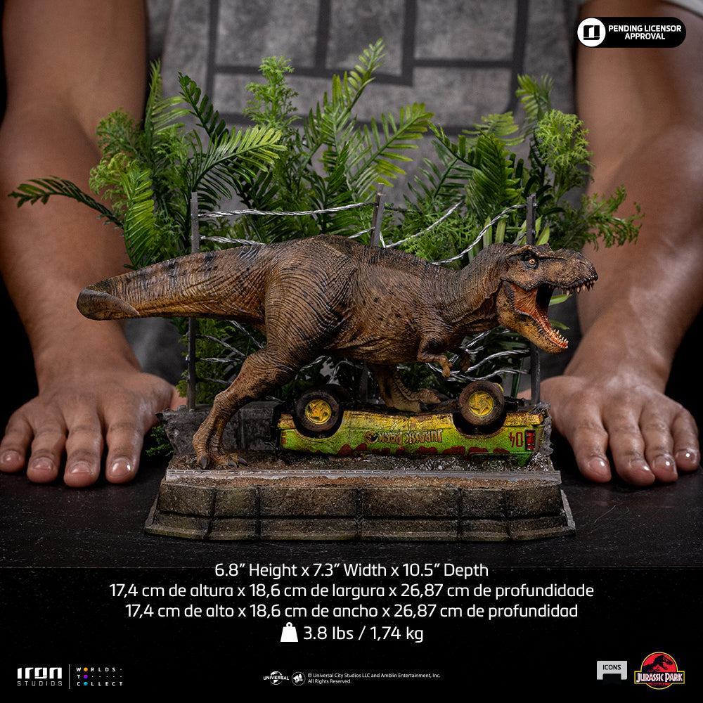 Pré-commande - T-Rex Breakout Set A - Jurassic Park - Icons - Iron Studios