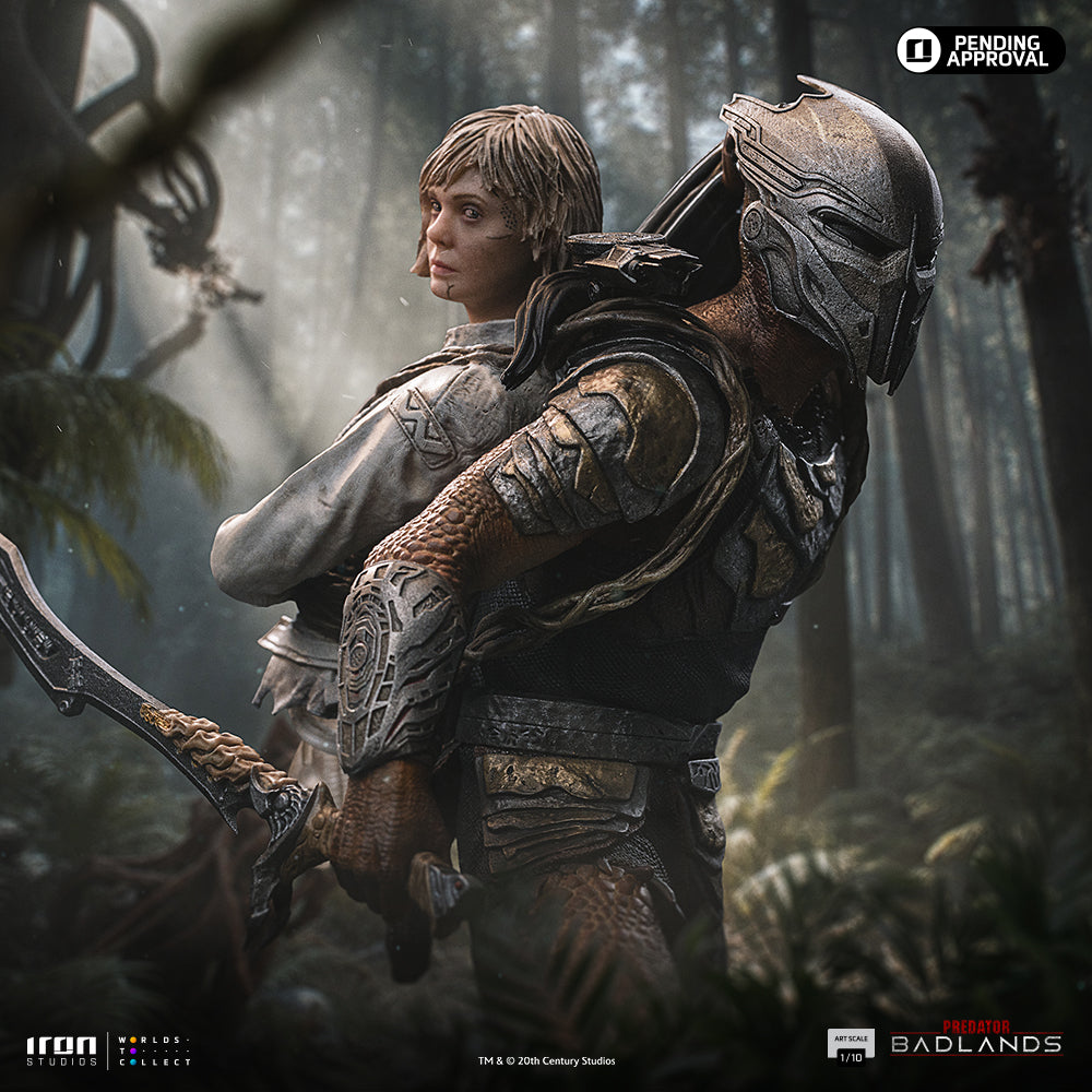 Pré-commande - Statue Predator Dek & Thia - Predator: Badlands - Art Scale 1/10 - Iron Studios